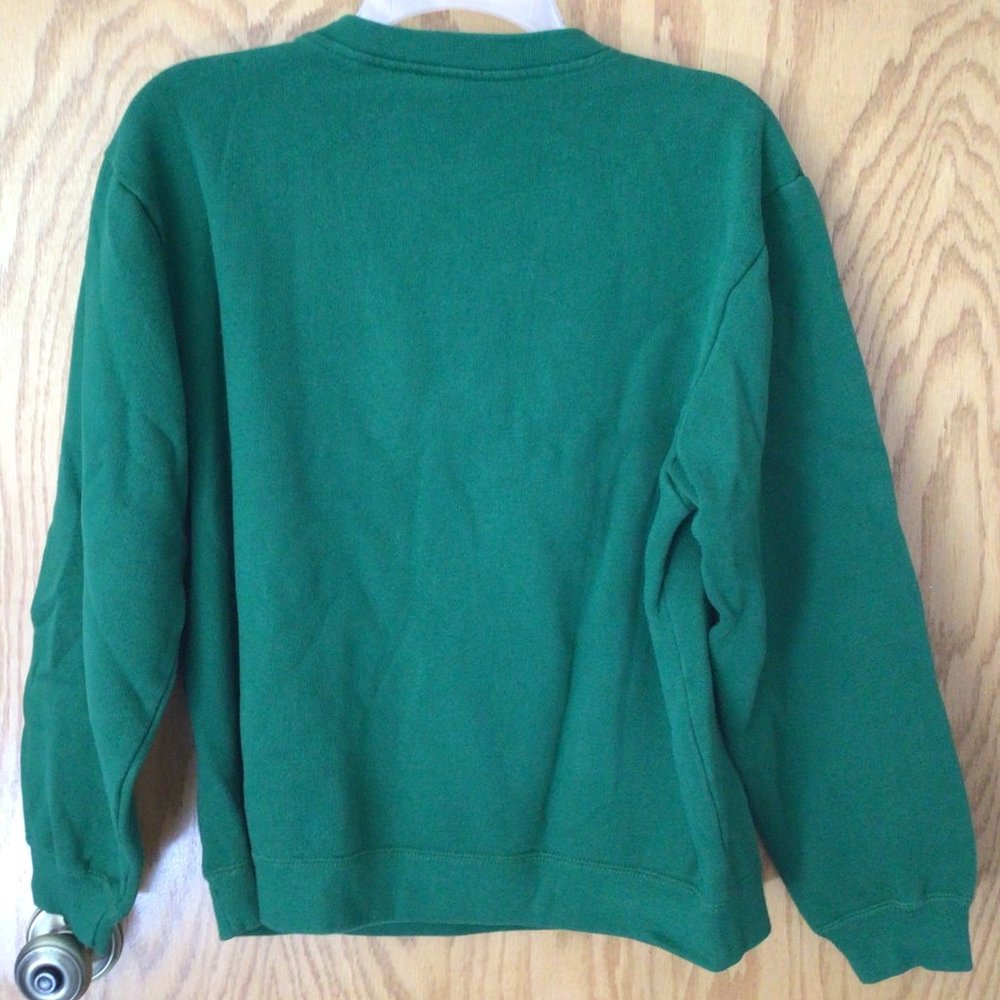 Cherokee - Green Santa's Helper Christmas Sweatshirt - Picture 3 of 6